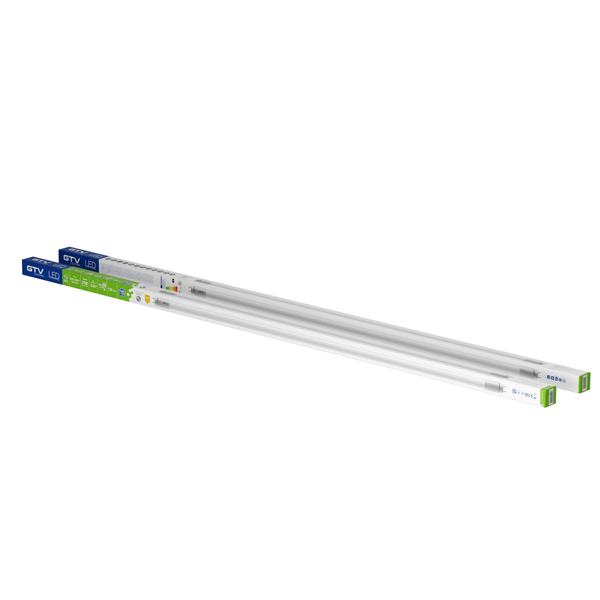 Fluorescent tube HL LED T8 18W, AC220-240V, 120 cm, 2150 lm, 157 mA, 4000K, power supply. units., 220° image 2