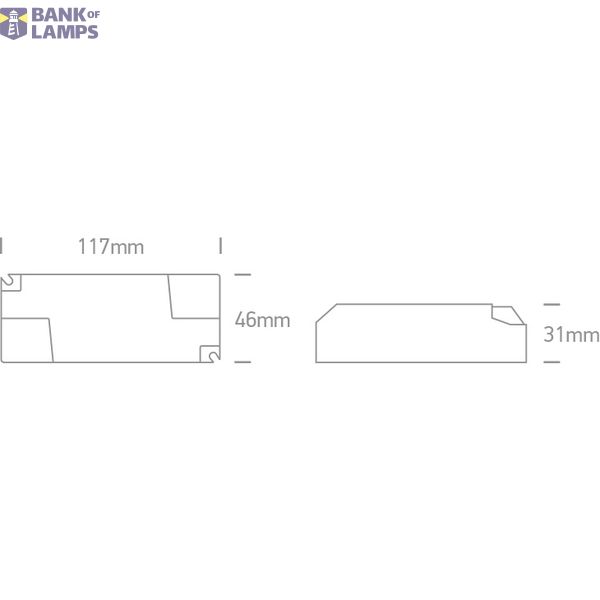 TRIAC DIMMABLE DRIVER 400/450/500/550mA 25-40V 230V image 2