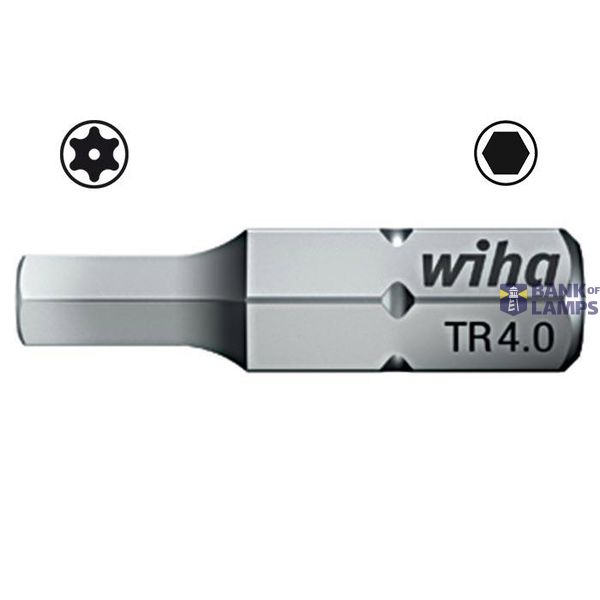 WIHA Standaard bit Inbus Tamper Resistant C 6,3 7013Z TR6,0x25 (1 stuk image 1