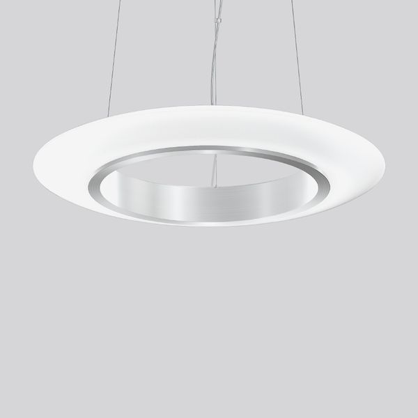 Ring of Fire, 37 W, 4150 lm, 840, aluminium, DALI Pendant luminaires,  image 1