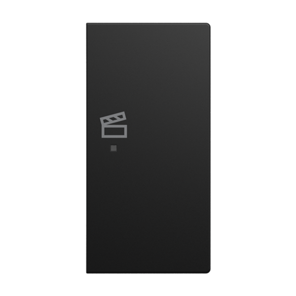 2-way rocker switch right, with "Scene" symbol Busch-balance® SI image 1