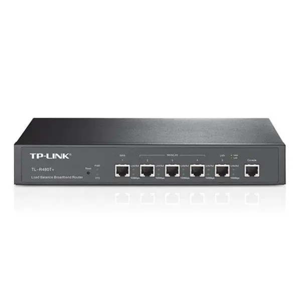 TP-LINK – TL-R480T+ – SMB Router, 1x LAN, 1x WAN, 3x LAN/WAN image 1