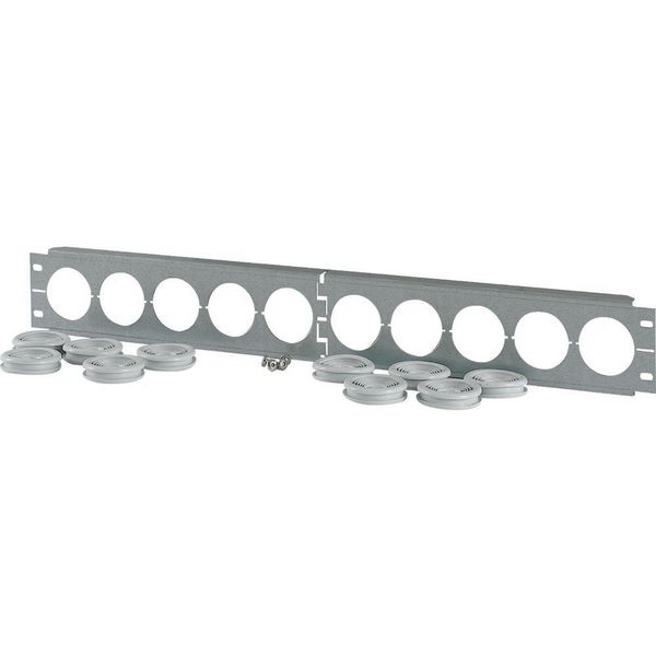 XTPPCCH2-W800D600 Partition, ventilated, for power feeder, WxD = 800 x 600 mm image 3