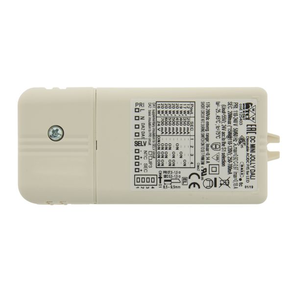 LED Power Supplies TC 15W/350mA, DALI dimmable, MM, IP20 image 1