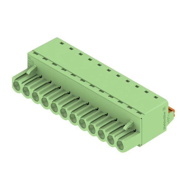 PCB plug-in connector, female plug, 5.08 mm, Number of poles: 12, 180°, PUSH IN with actuator, Clamping range, max. : 3.31 mm², Box image 4