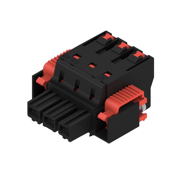 PCB plug-in connector, female plug, 10.16 mm, Number of poles: 3, 180°, PUSH IN with actuator, Clamping range, max. : 16 mm², Box image 2