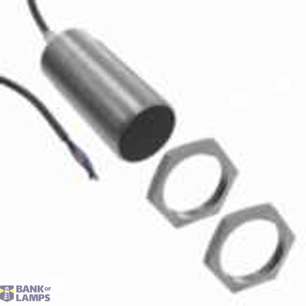 Proximity sensor, inductive, nickel-brass, long body, M30, shielded, 1 E2A 7141R image 1