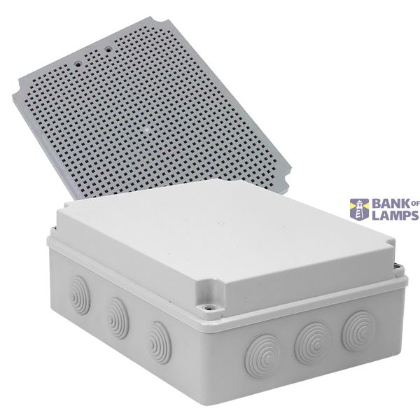 Hermetic box with glands + PMT4 plate image 1