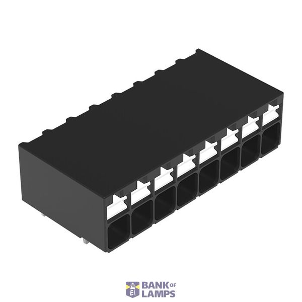 THR PCB terminal block push-button 1.5 mm² black image 1