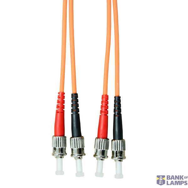 FO Patchcord Duplex ST/ST,62,5/125æm OM1, LS0H, orange, 2m image 1