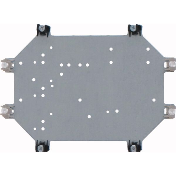 L1-CI23 Pre-drilled mounting plate, CI23-enclosure image 1