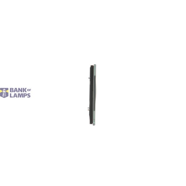 Quintuple frame, metal, black inox image 1