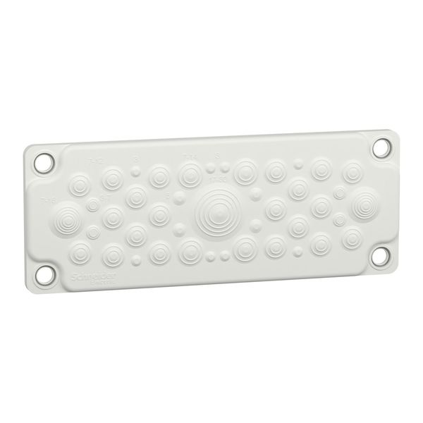 MEMBRANE GLAND PLATE 35 ENTRIES 5-32MM image 1