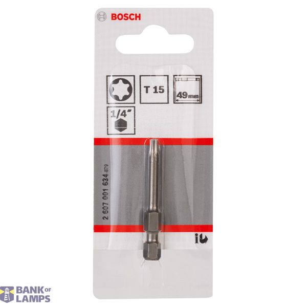 Screwdriver bit Extra Hard T15, 49 mm 1 pcs. image 2