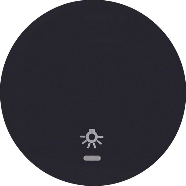 Rocker imprinted symbol for light, clearlens, R.1/R.3, black glossy image 1