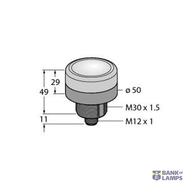 LED Signal Light Beacon   K50BCLGYXPQ image 1