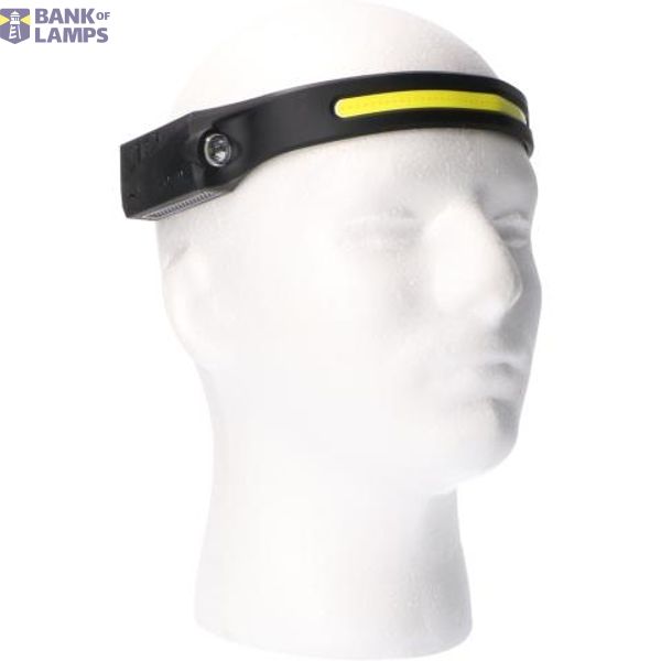 Headlamp - 5W +3W 450Lm IPX4  1200 mAh Polymer lithium battery - Sensor image 1