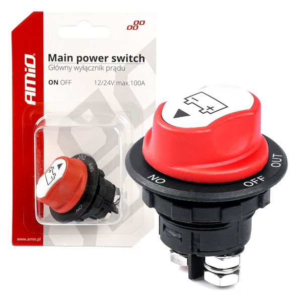 Main power switch 12/32V max 100A peak 500A image 1