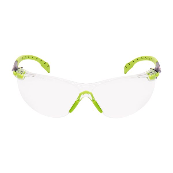 3M™ Solus™ 1000 Safety Glasses, Green/Black Frame, Scotchgard™ Anti-Fo image 5