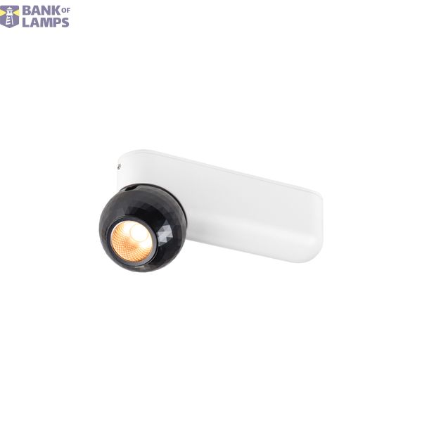 DYSKO,WCL, single, PHASE, 2700K, 6.7W, 36ø, wh/schwarz image 1