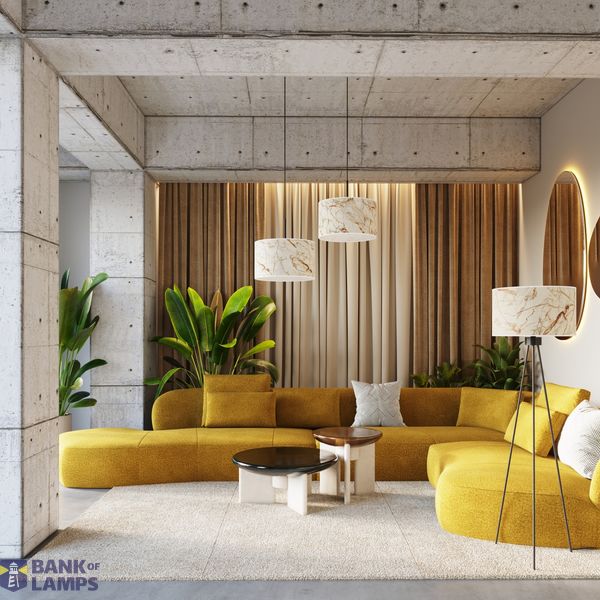 Pendant lamp NEVIA marble image 4