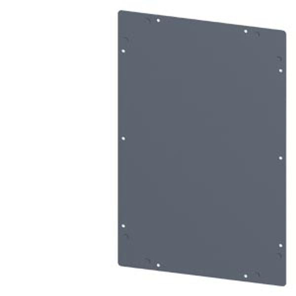 SIVACON, roof, closed, IP40, W: 400 mm, D: 600 mm, zinc-plated image 2