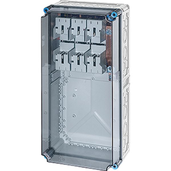 Mi Fuse box IP65, 1x250A NH1 3p, on Rail 250A 5 poles, 300x600mm (Mi 6472) image 4