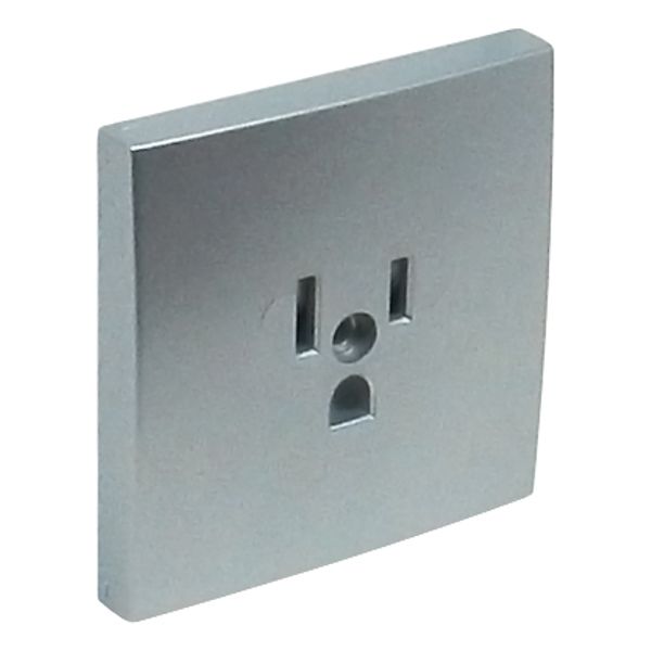 SAF C.PLATE F/EARTH SOCKET (USA NEMA) ALUM image 1
