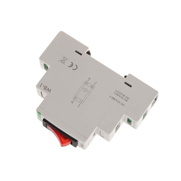 Two-position switch, red image 3