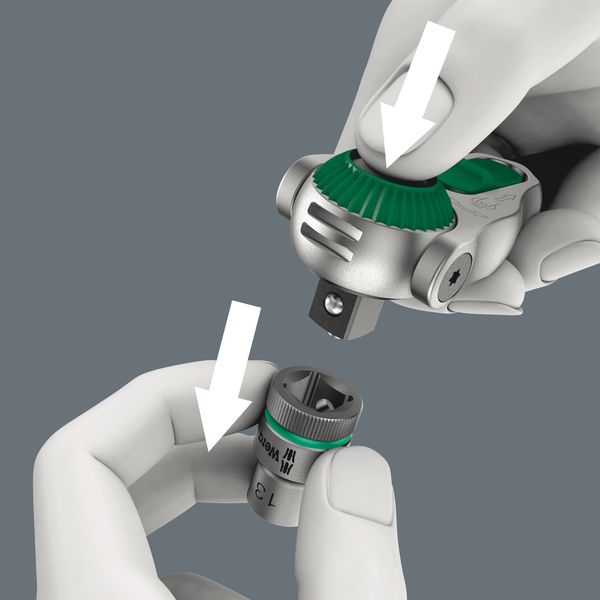 8100 SB 4 Zyklop Speed-ratelset, 3/8&quot;-aandrijving, inch, 38-delig image 4