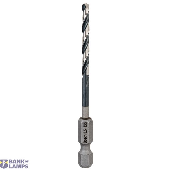 HSS Hex-Shank Twist Drill Bit 3.5mm 3.5 x 39 x 79 mm 1 pcs. image 1