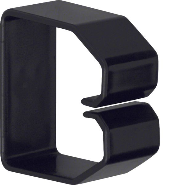 Cable retaining clip made of PVC for LKG 50x50mm black image 1