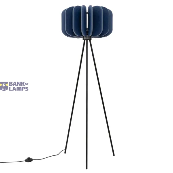 Floor lamp MULA 45 navy image 1