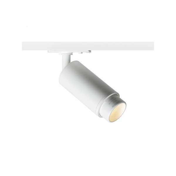OPTIMUS for 1-circuit tracks white 230V LED GU10 9W 10 50° image 1