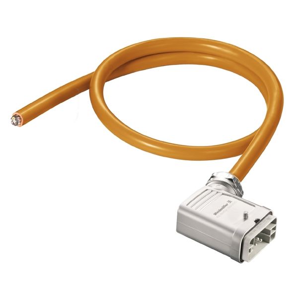FieldPower®, Cable, Metal housing, Number of wires: 4, Ölflex Servo 709 CY 4G1.5 + 2x(2x0.75), Cross-section: 1.5 mm² , 5 m image 1