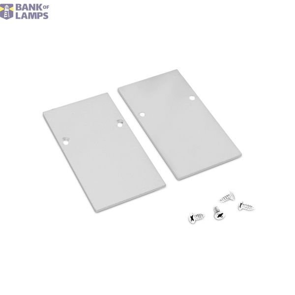 42022/W WHITE END CAPS FOR 42001/42002/42003/42001R/42002R image 1