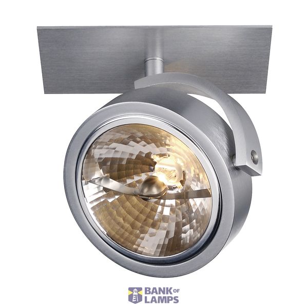 KALU RECESSED 1 QRB111, 1 spot , alu brushed, 1x QRB111, max. 50W image 1