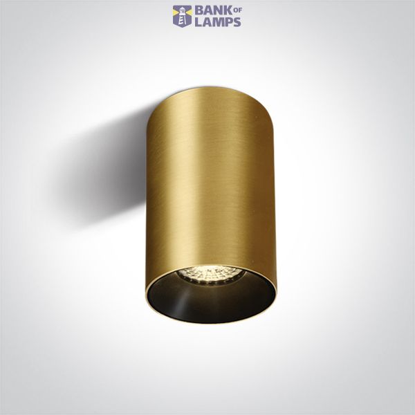 BRUSHED BRASS GU10 10W DARK LIGHT image 1