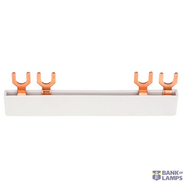 Busbar, 2-pole, L3, 1xRCCB 4-pole to 1xRCBO 1+N, 6MW, 10mmý image 5