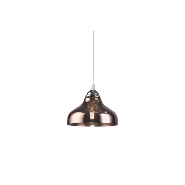 Ceiling fixture MARITE,7108,AC220-240V,50/60Hz,1*E27, IP20, Diameter 26 CM,single, brown image 1
