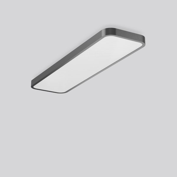 TRIONA rectangle, 42 W, 5250 lm, 830, anthracite, DALI Ceiling and wal image 2