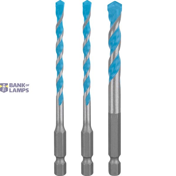 EXPERT HEX-9 MultiConstruction Drill Bit Set 5/6/8 mm 3-pc image 1