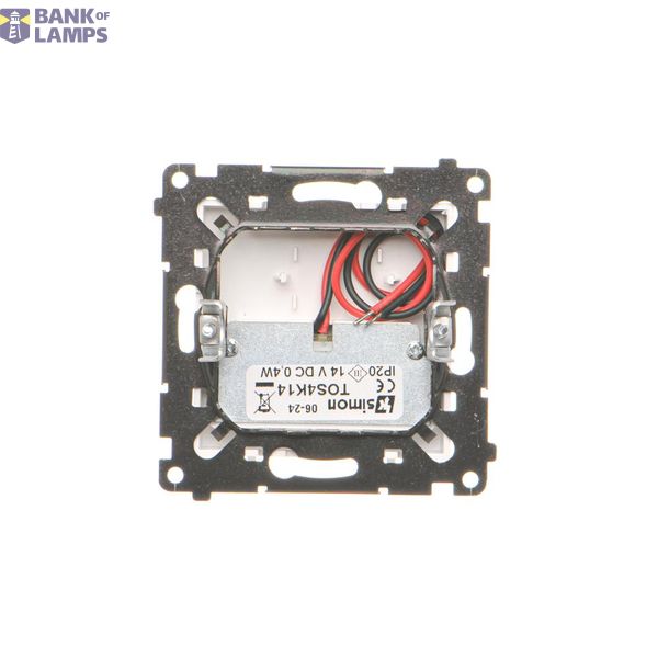 SOON ON SALE, Two gang switch, (module), Simon 24, IP20/IP44, 10AX, cashmere image 1