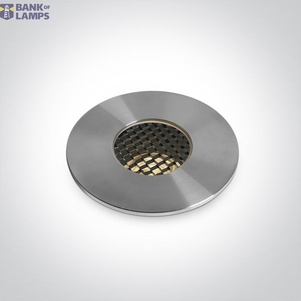 69068CH/W SS316 INGROUND COB 6,5W WW IP67 HONEYCOMB 700mA image 1