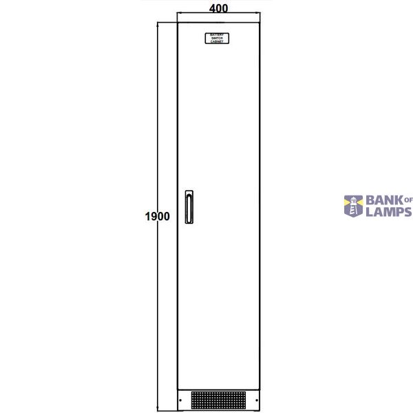 Connection cabinet 800A 3P with circuit breaker image 1