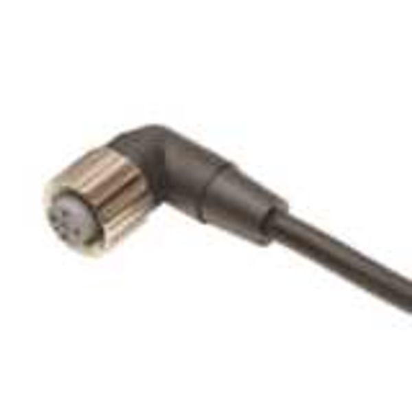 Sensor cable, M12 right-angle socket (female), 4-poles, A coded, PUR f XS2F0690F image 3