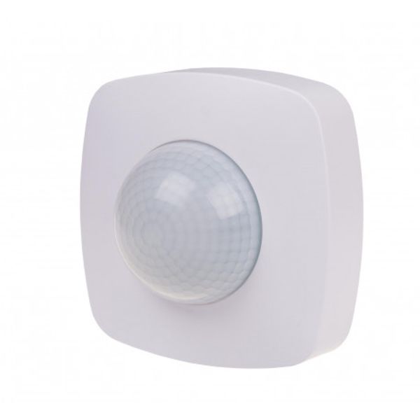 Ceiling PIR motion sensor, 360°, 10A, 230V With presence sensor function. Ceiling. image 1