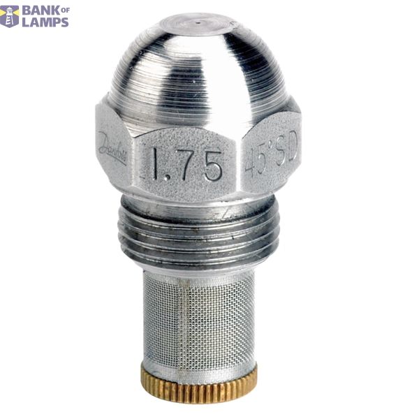 Oil Nozzles, SD, 1.75 gal/h, 6.69 kg/h, 60 °, Solid image 1