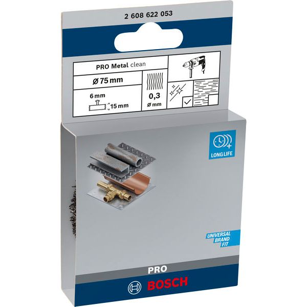 Wire Wheel Crimped 75x0.3 mm Steel image 1