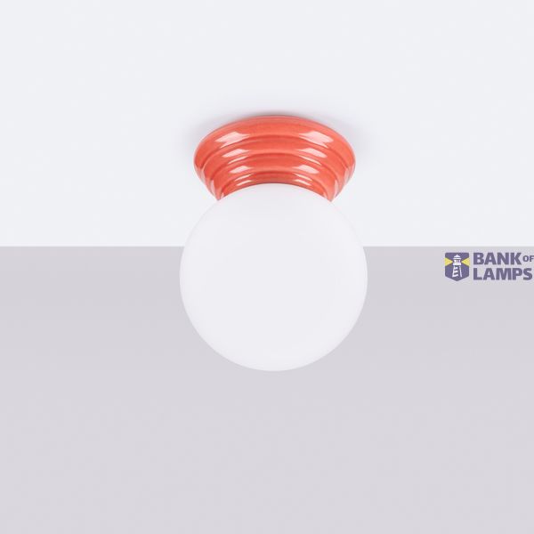 Ceiling lamp ZORI peach IP44 image 9